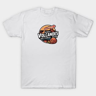 Retro Hawaii Volcanoes National Park T-Shirt